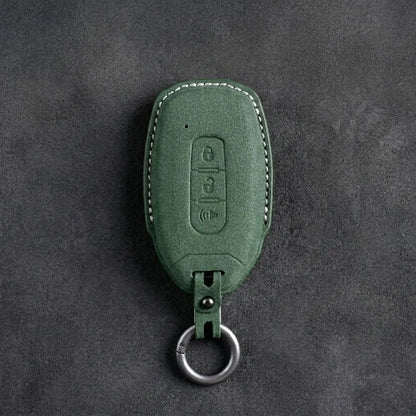 Ford Hand-Stitched Alcantara Key Fob Cover – Tapered 3-Button