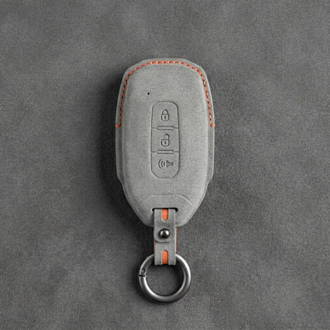 Ford Hand-Stitched Alcantara Key Fob Cover – Tapered 3-Button