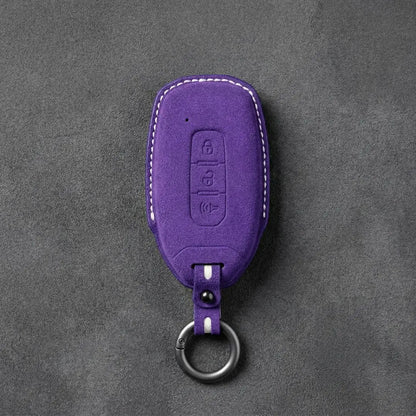 Ford Hand-Stitched Alcantara Key Fob Cover – Tapered 3-Button