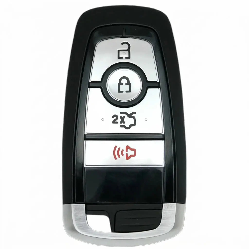Ford Hand-Stitched Alcantara Key Fob Cover – Center-Ring Shield