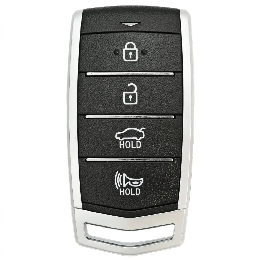 Genesis Hand-Stitched Alcantara Key Fob Cover – 4-Button Smart Key