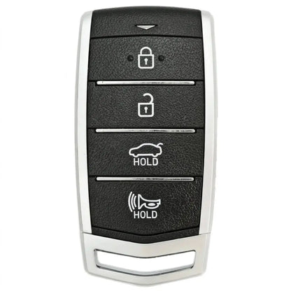 Genesis Hand-Stitched Alcantara Key Fob Cover – 4-Button Smart Key