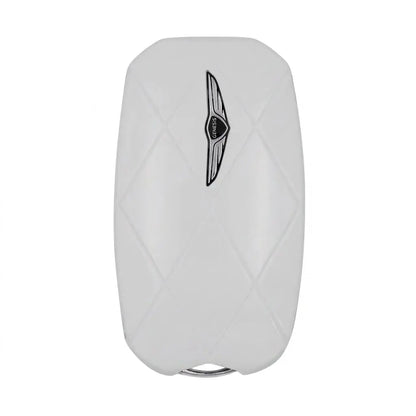 Genesis Hand-Stitched Alcantara Key Fob Cover – Diamond Quilted