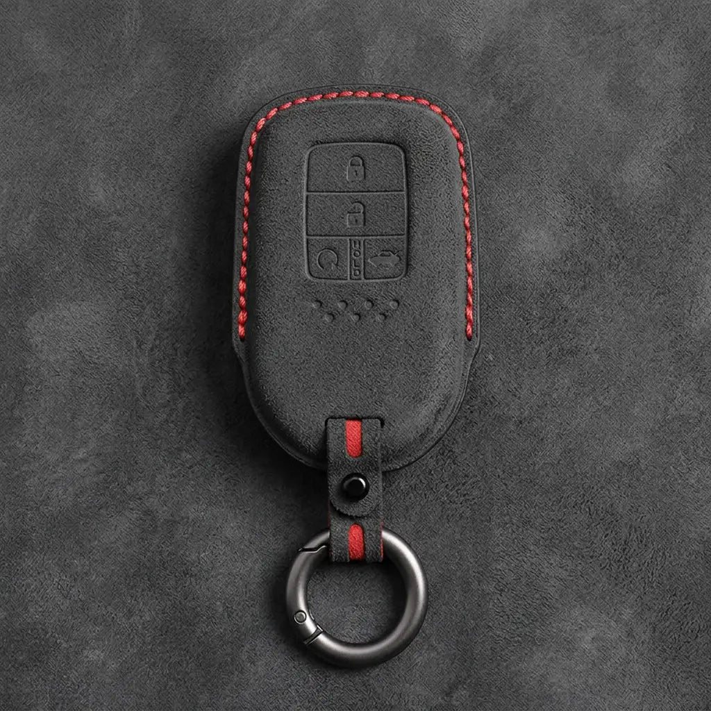 Honda Hand-Stitched Alcantara Key Fob Cover – Dimple-Base Remote