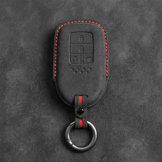 Honda Hand-Stitched Alcantara Key Fob Cover – Dimple-Base Remote