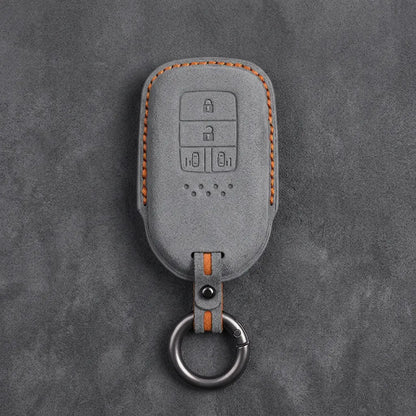 Honda Hand-Stitched Alcantara Key Fob Cover – Dimple-Base Remote