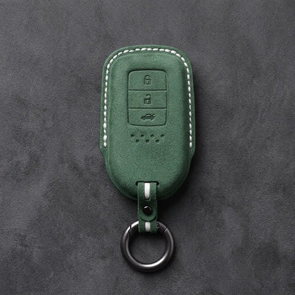 Honda Hand-Stitched Alcantara Key Fob Cover – Dimple-Base Remote
