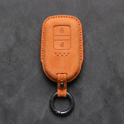 Honda Hand-Stitched Alcantara Key Fob Cover – Dimple-Base Remote