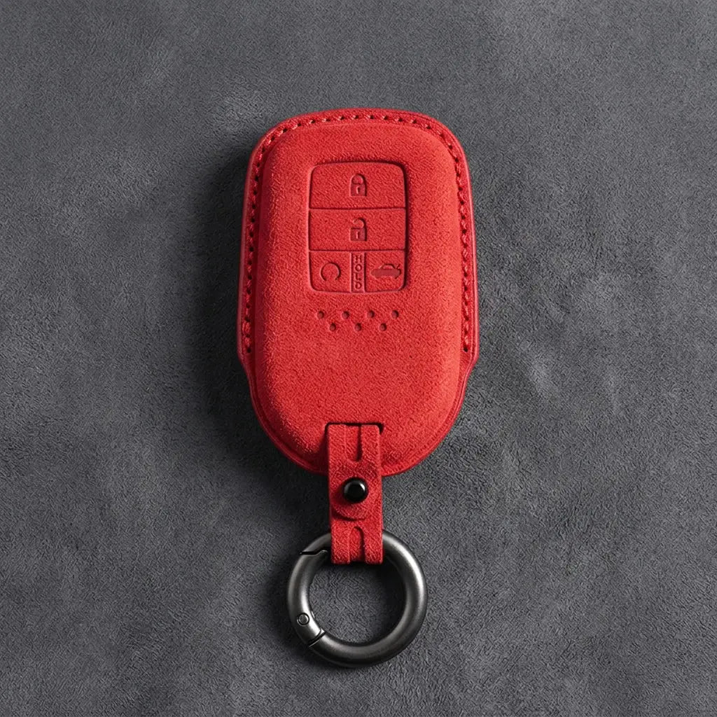 Honda Hand-Stitched Alcantara Key Fob Cover – Dimple-Base Remote