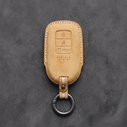 Honda Hand-Stitched Alcantara Key Fob Cover – Dimple-Base Remote