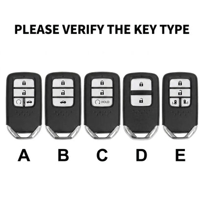 Honda Hand-Stitched Alcantara Key Fob Cover – Dimple-Base Remote