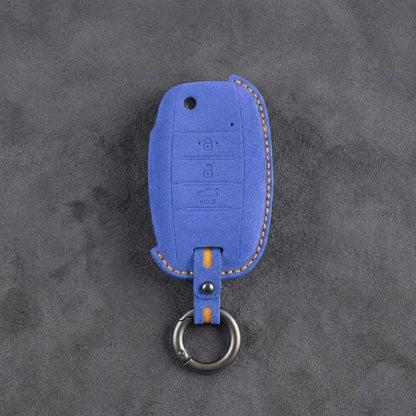 Kia Hand-Stitched Alcantara Key Fob Cover – Flip Key 3-Button