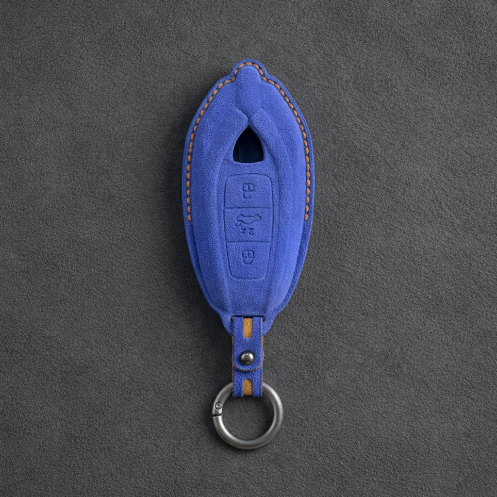 Lamborghini Urus Hand-Stitched Alcantara Key Fob Cover