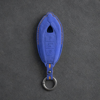Lamborghini Urus Hand-Stitched Alcantara Key Fob Cover
