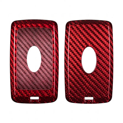 Land Rover Carbon Key Fob Cover - Rectangular 5-Button