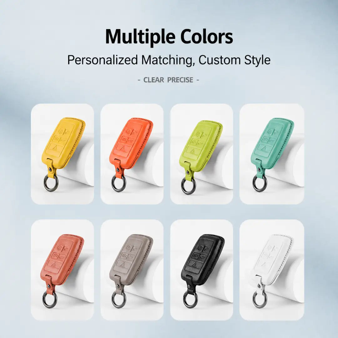 Land Rover Goatskin Key Fob Cover - Rectangular 5-Button