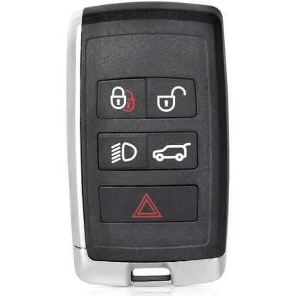 Land Rover Hand-Stitched Alcantara Key Fob Cover - Rectangular 5-Button