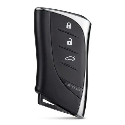 Lexus Hand-Stitched Alcantara Key Fob Cover – Curved 3-Button Remote