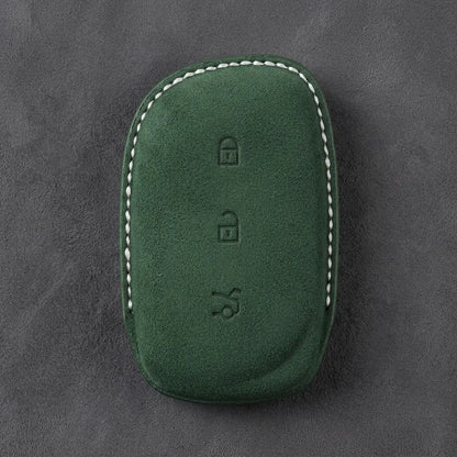 Lynk & Co Hand-Stitched Alcantara Key Fob Cover – Curved 3-Button