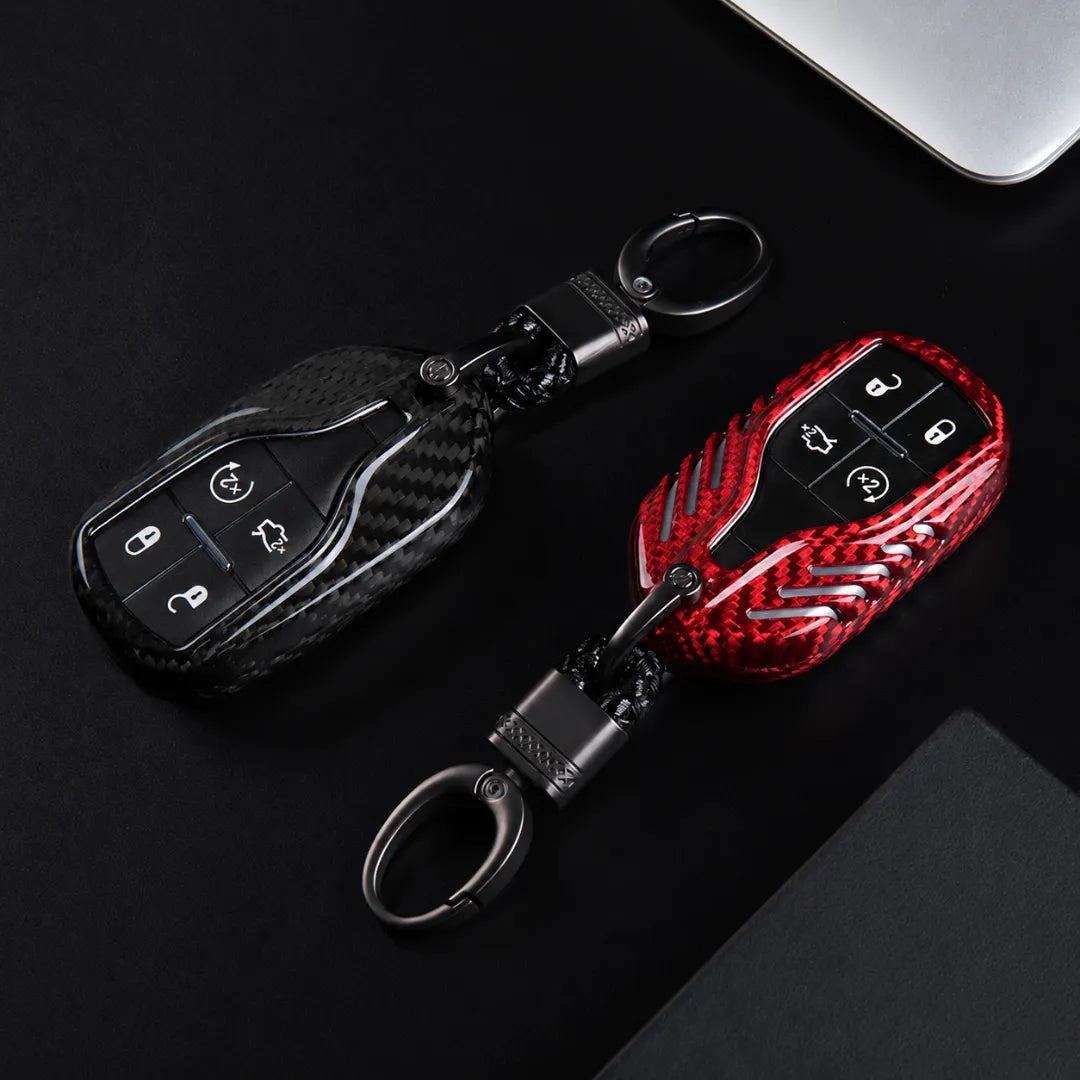 Maserati Carbon Key Fob Cover – Shield 4-Button