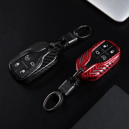 Maserati Carbon Key Fob Cover – Shield 4-Button