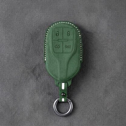 Maserati Hand-Stitched Alcantara Key Fob Cover – Shield 4-Button