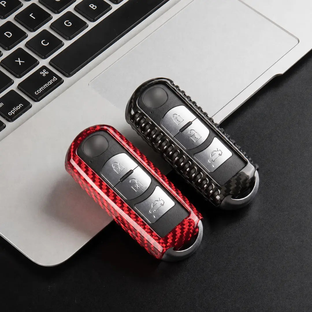 Mazda Carbon Key Fob Cover – Vertical Smart Key