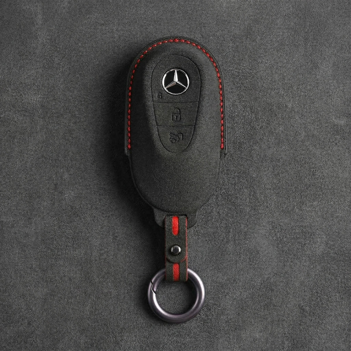 Mercedes-Benz Alcantara Key Fob – Contemporary 3-Button