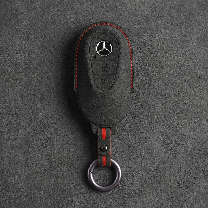 Mercedes-Benz Alcantara Key Fob – Contemporary 3-Button