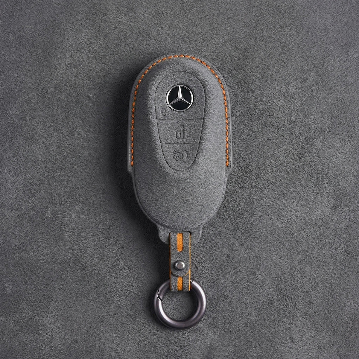 Mercedes-Benz Alcantara Key Fob – Contemporary 3-Button