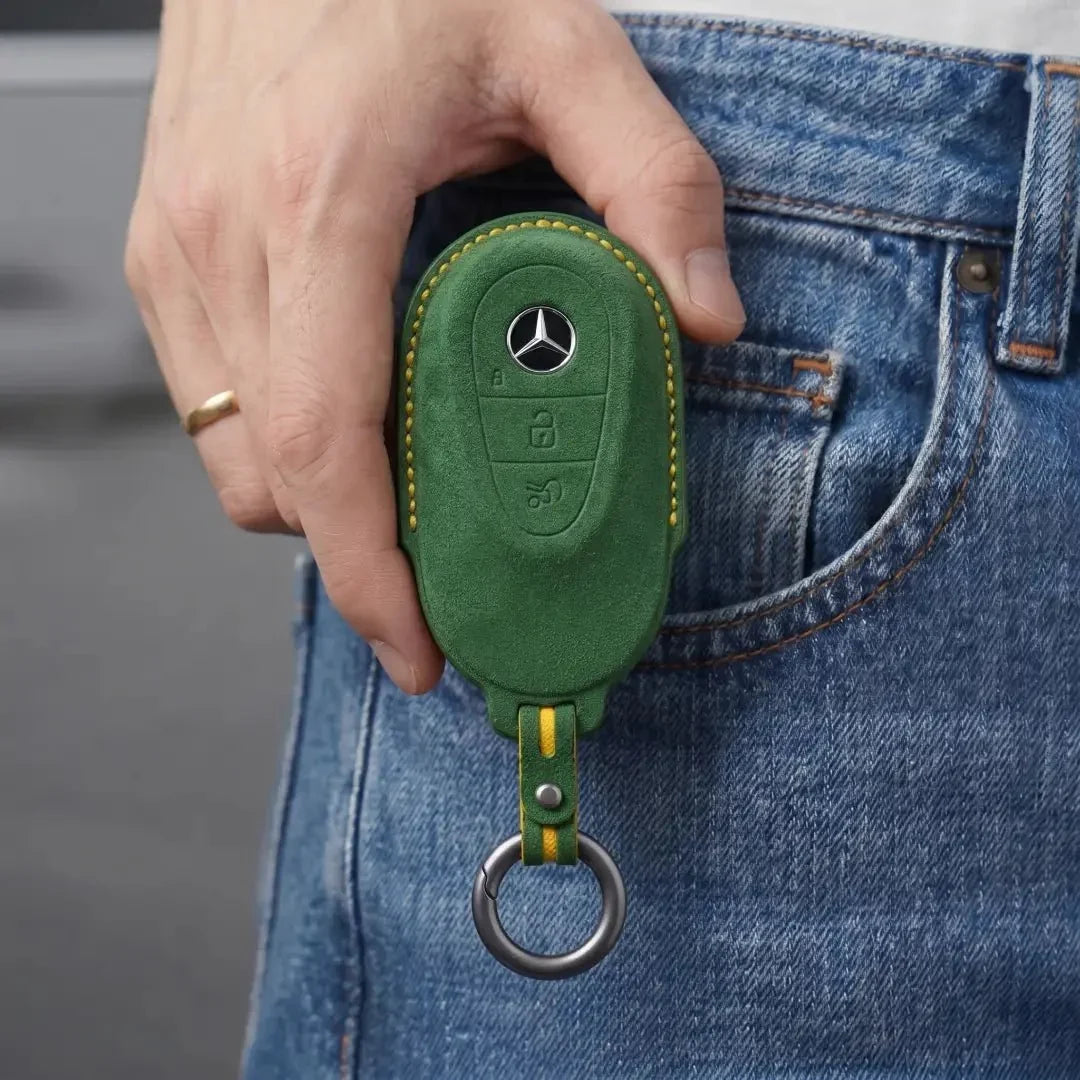 Mercedes-Benz Alcantara Key Fob – Contemporary 3-Button