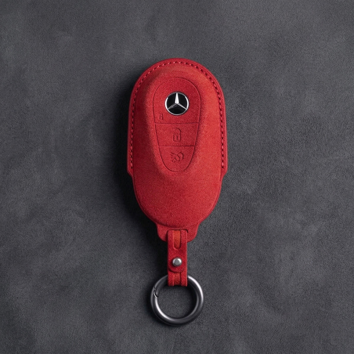 Mercedes-Benz Alcantara Key Fob – Contemporary 3-Button