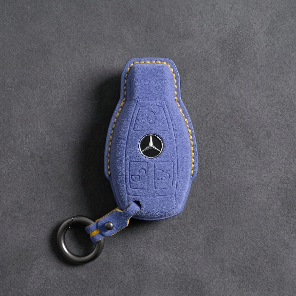 Mercedes-Benz Alcantara Key Fob Cover – Push Start / Keyless Go