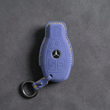 Mercedes-Benz Alcantara Key Fob Cover – Push Start / Keyless Go