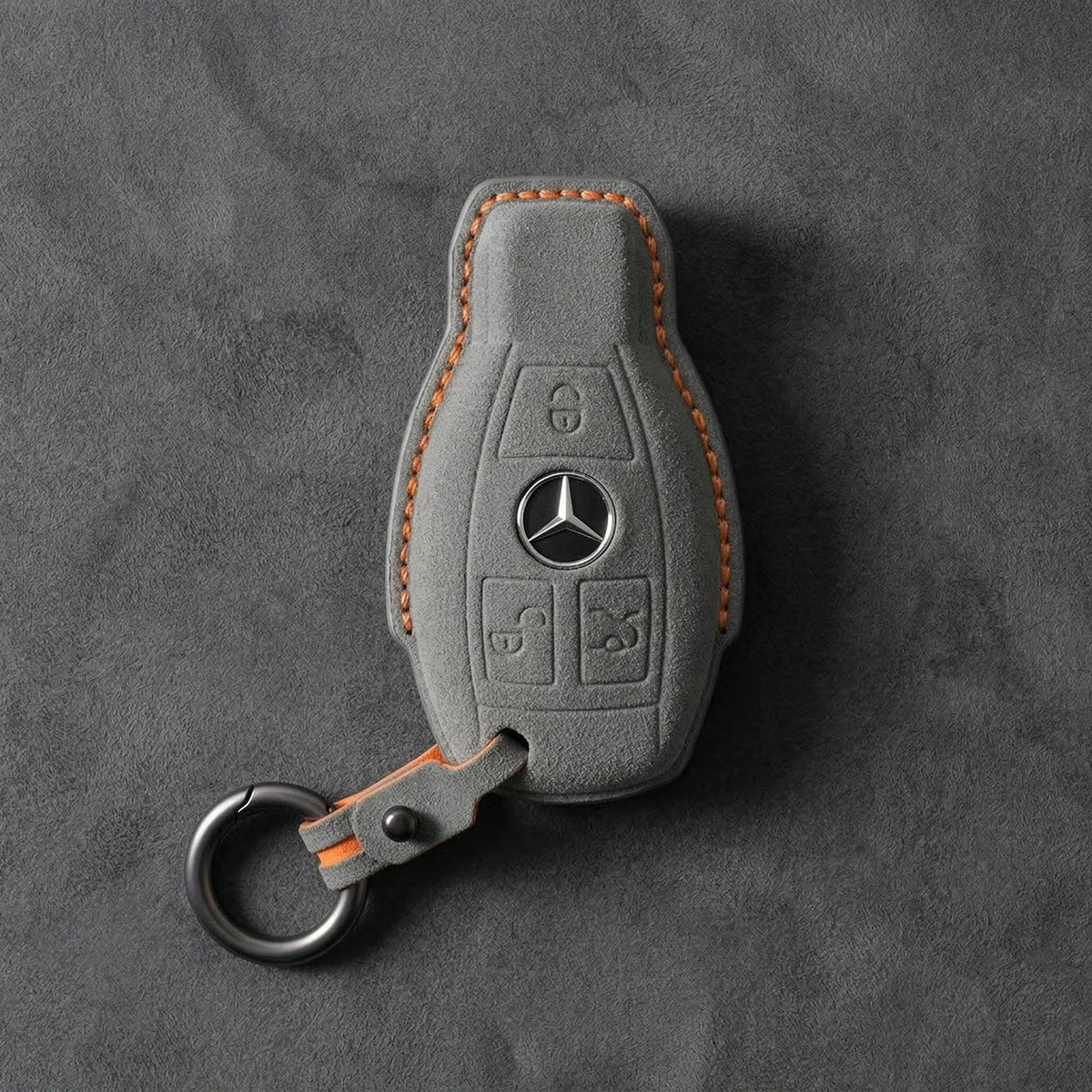 Mercedes-Benz Alcantara Key Fob Cover – Push Start / Keyless Go