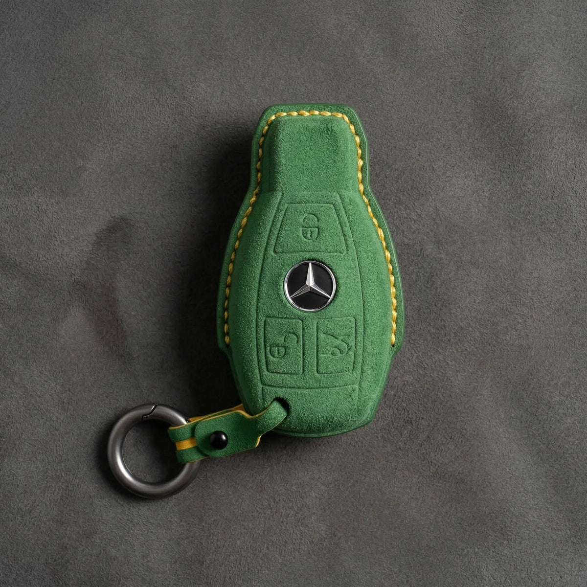 Mercedes-Benz Alcantara Key Fob Cover – Push Start / Keyless Go
