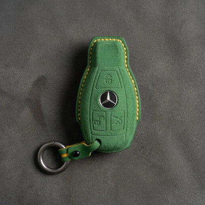 Mercedes-Benz Alcantara Key Fob Cover – Push Start / Keyless Go