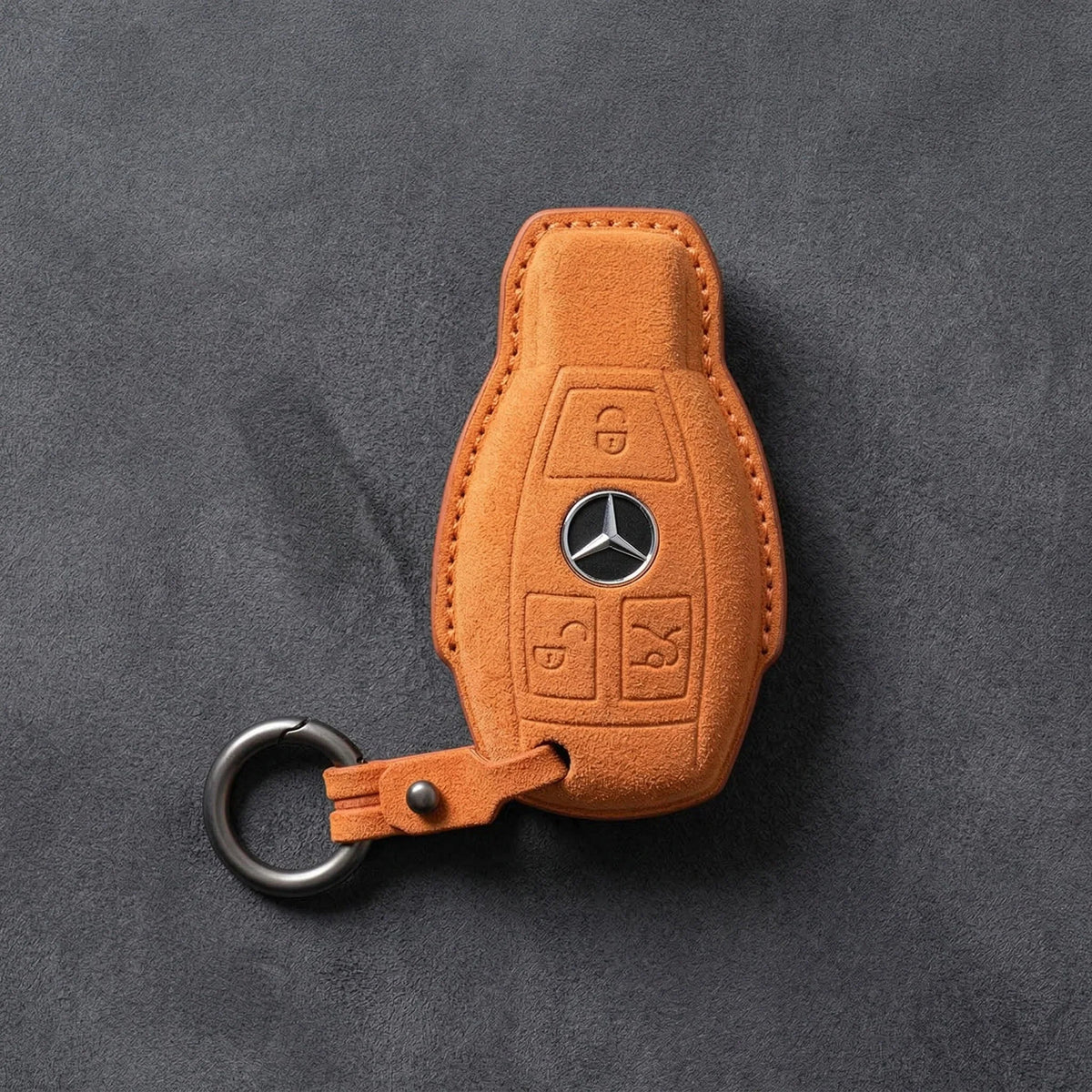 Mercedes-Benz Alcantara Key Fob Cover – Push Start / Keyless Go