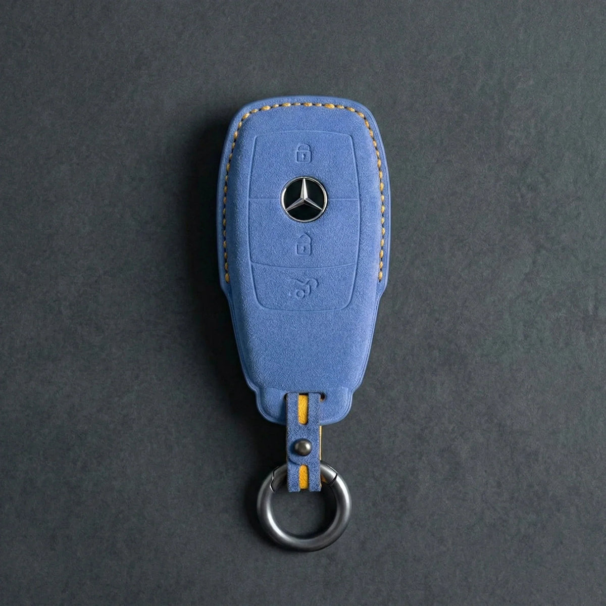 Mercedes-Benz Alcantara Key Fob - Teardrop
