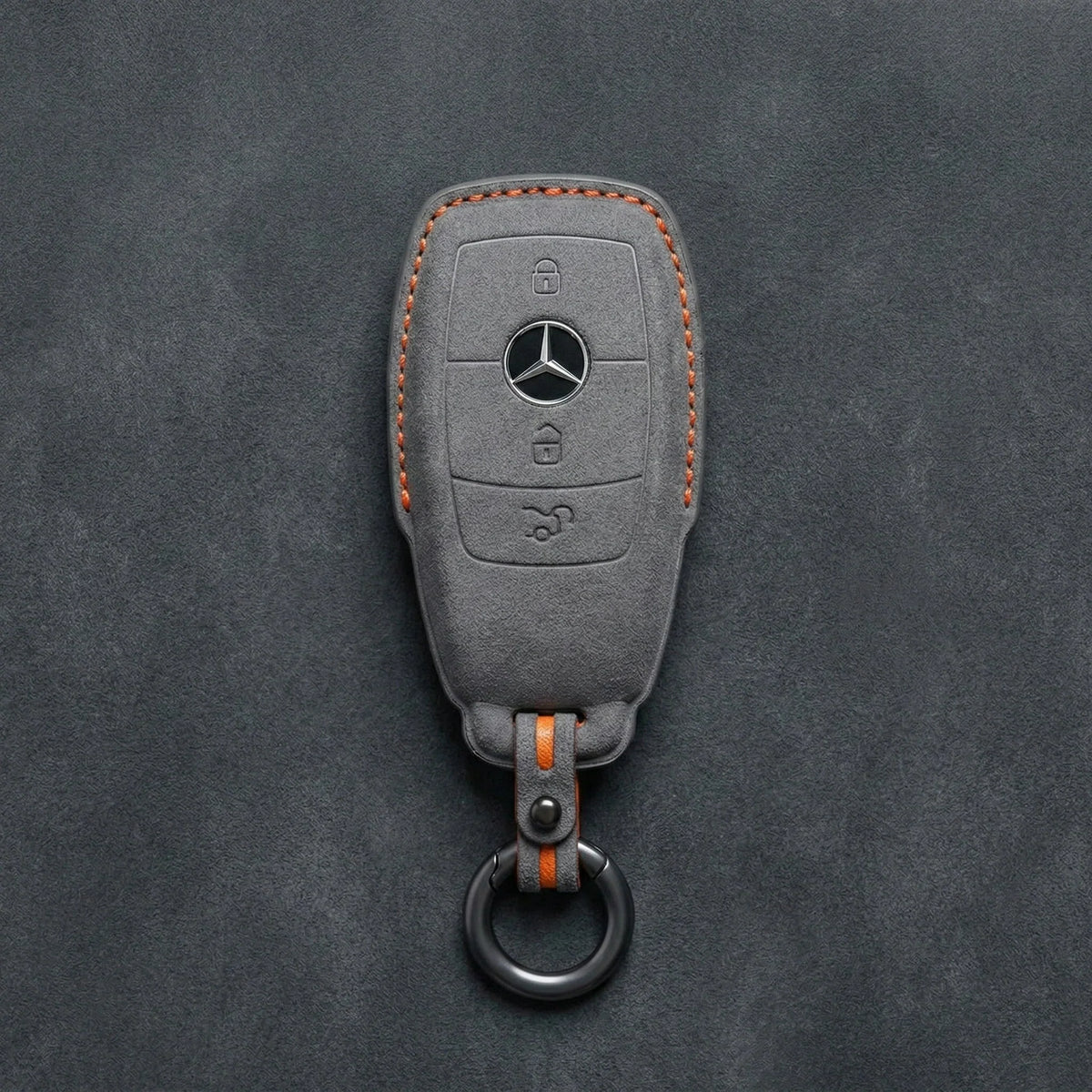 Mercedes-Benz Alcantara Key Fob - Teardrop
