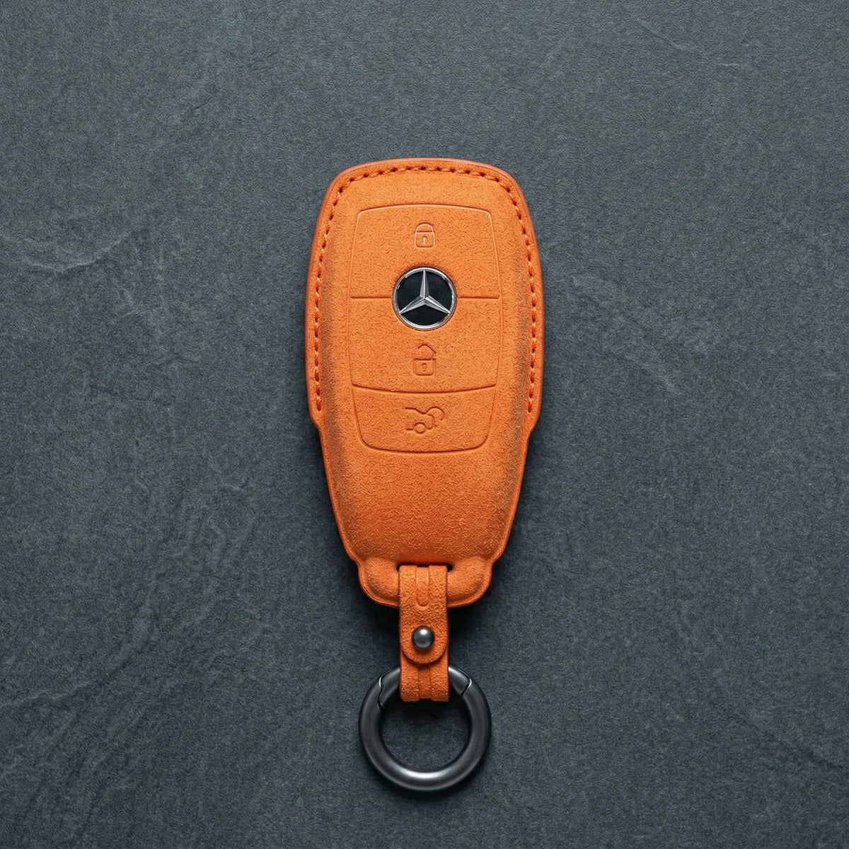 Mercedes-Benz Alcantara Key Fob - Teardrop