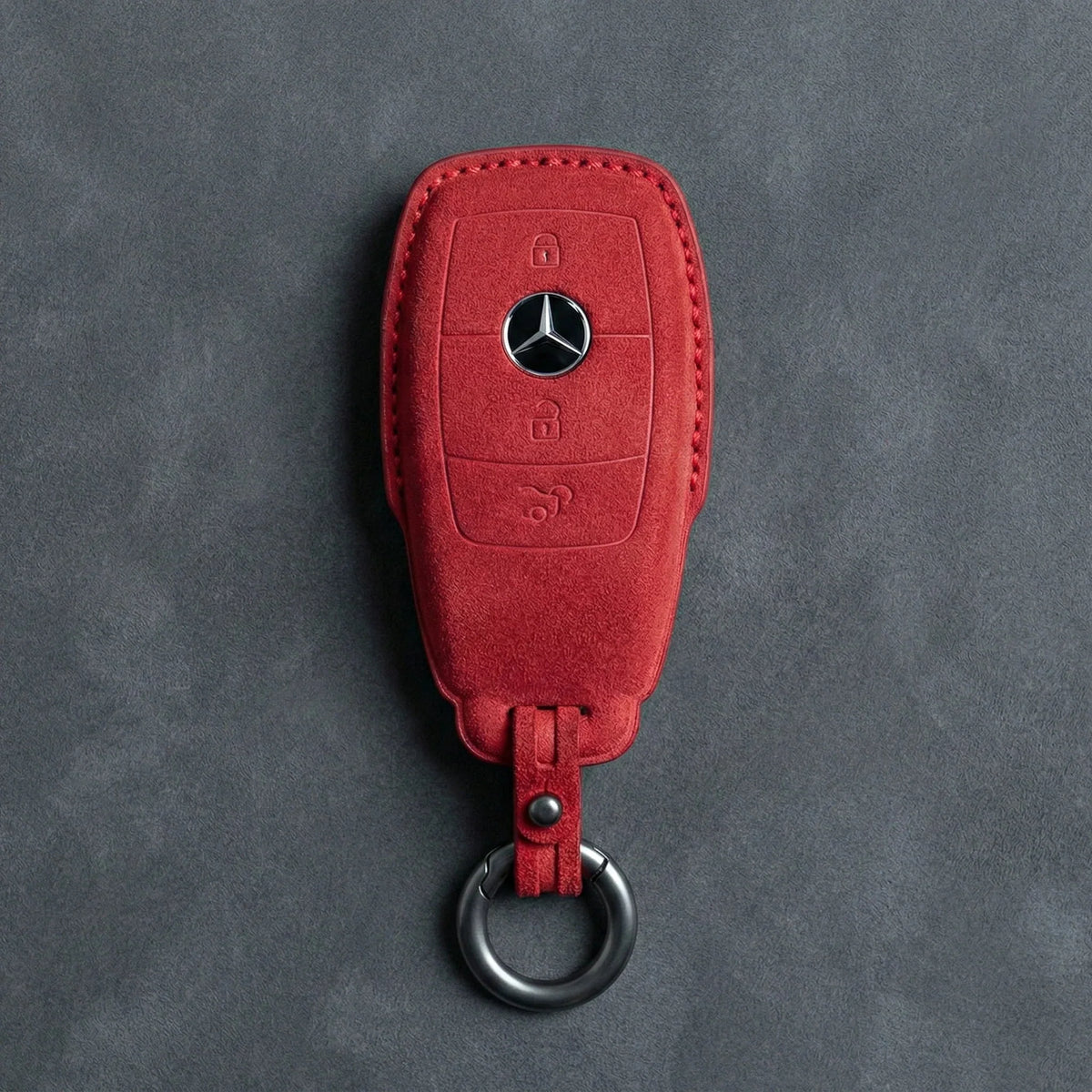 Mercedes-Benz Alcantara Key Fob - Teardrop
