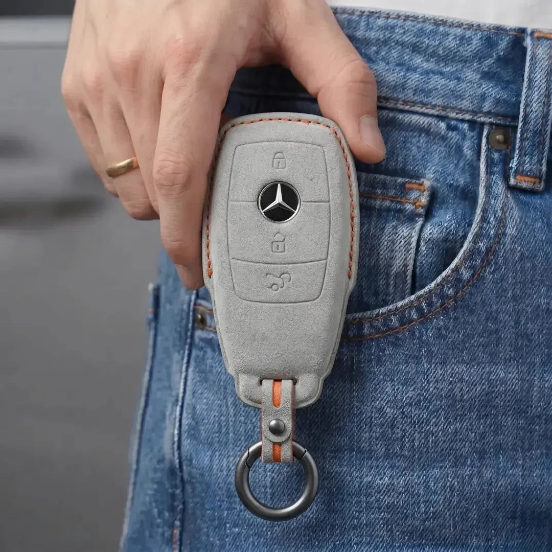 Mercedes-Benz Alcantara Key Fob - Teardrop