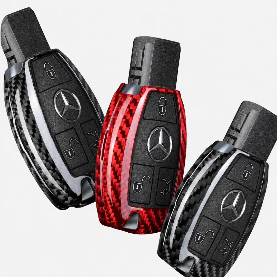 Mercedes-Benz Carbon Key Fob Cover – Ignition Insert