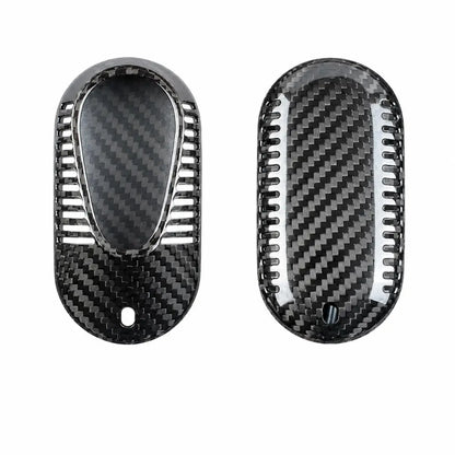 Mercedes-Benz Carbon Key Fob Cover – Contemporary 3-Button