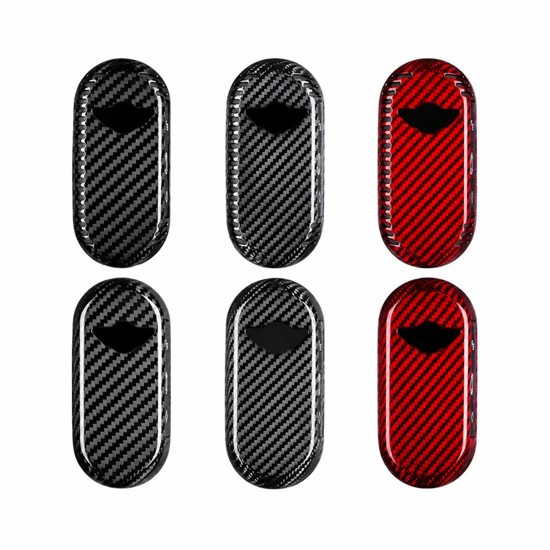 Mini Cooper Carbon Key Fob Cover – Oval Smart Key