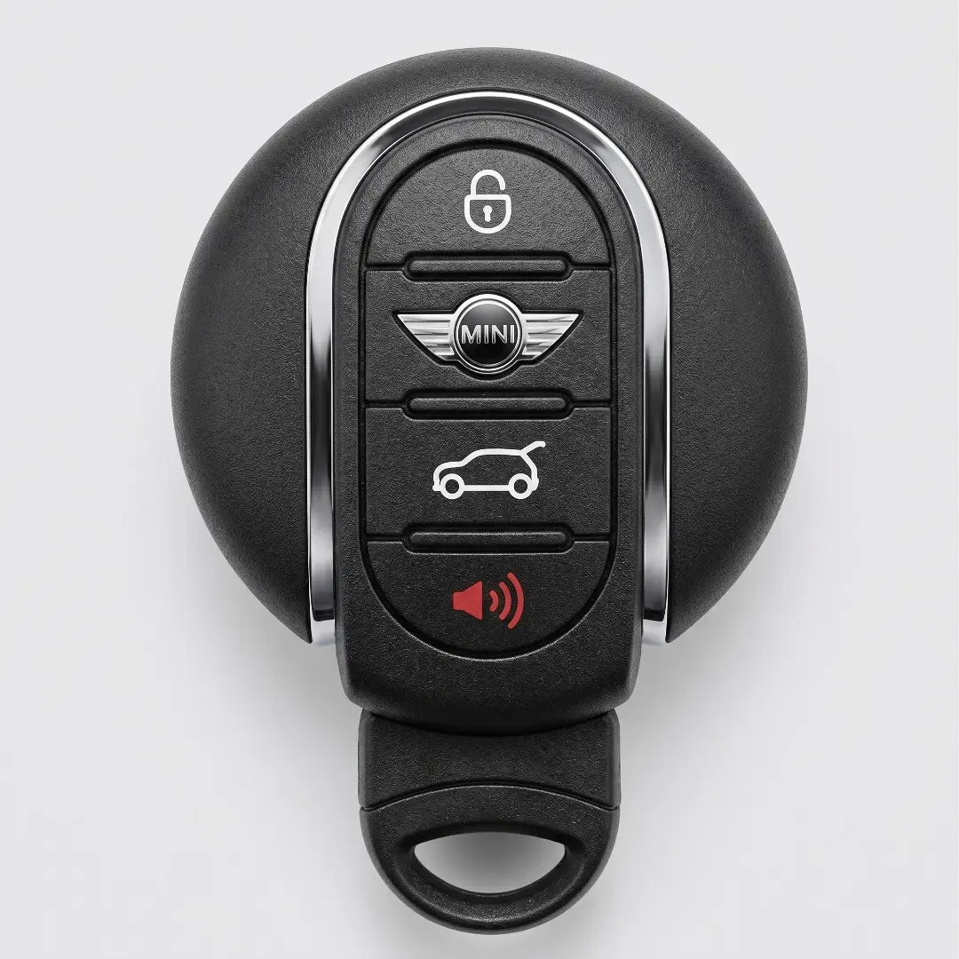 Mini Cooper Carbon Key Fob Cover – Circular Panic Smart Key