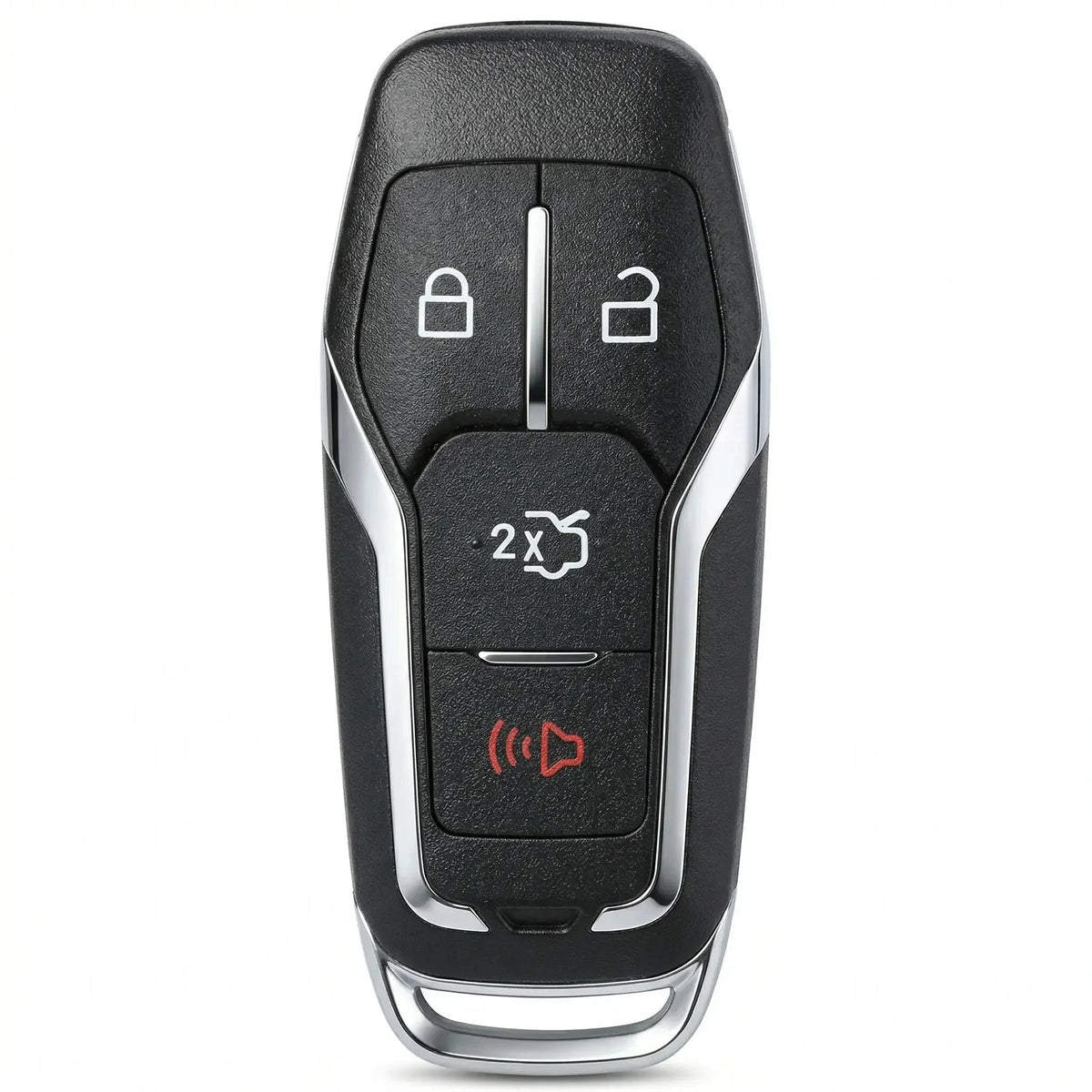 Mustang Hand-Stitched Alcantara Key Fob Cover – 4-Button Shield