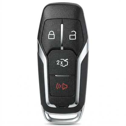 Mustang Hand-Stitched Alcantara Key Fob Cover – 4-Button Shield