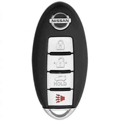 Nissan Hand-Stitched Alcantara Key Fob Cover – Oval 4-Button